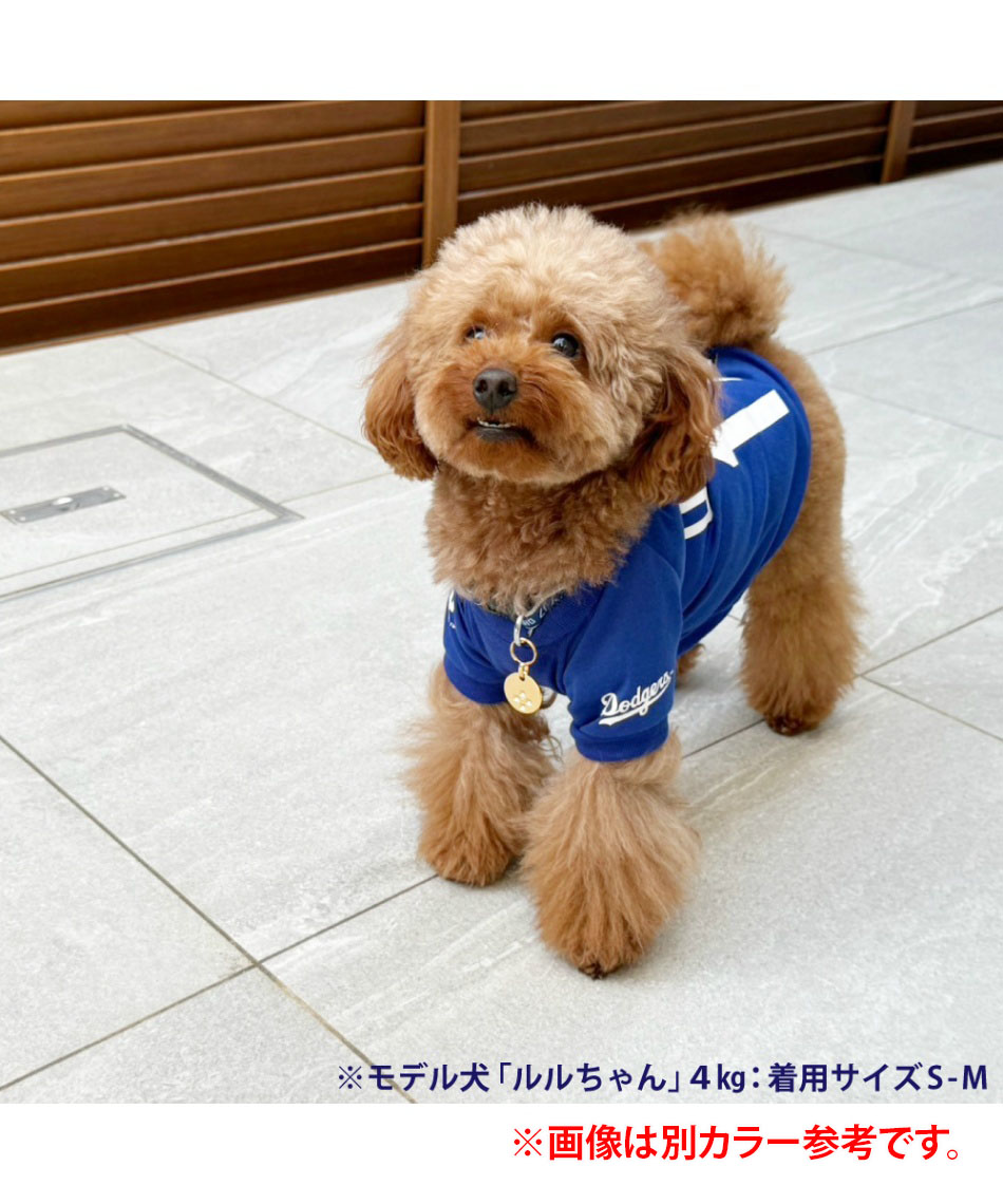 犬 服 ドジャース 大谷Tシャツ ホワイト M SHO-4014W-MD 【返品不可