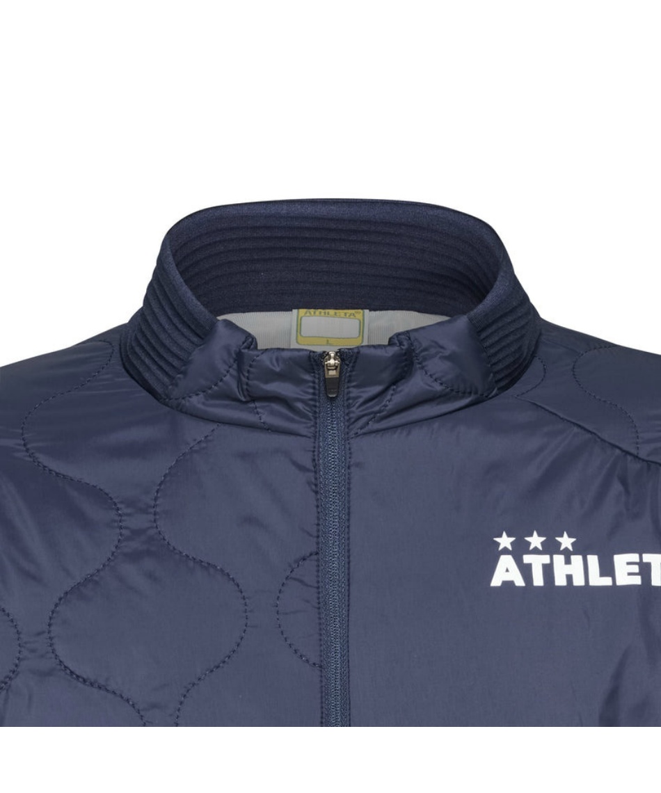 アスレタ(ATHLETA) 中綿ジャケット グリッド起毛パディングTR