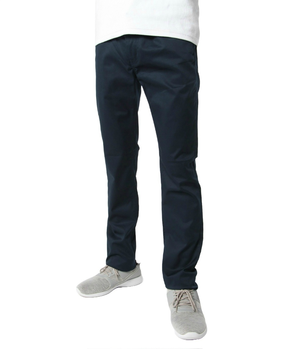 ロングパンツ TC stretch 5pkt Slim WD371N 【ご自宅配送限定