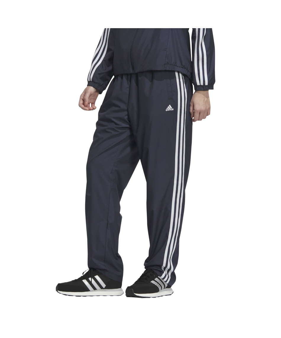 ウインドブレーカー パンツ スリーストライプス ルーズフィット