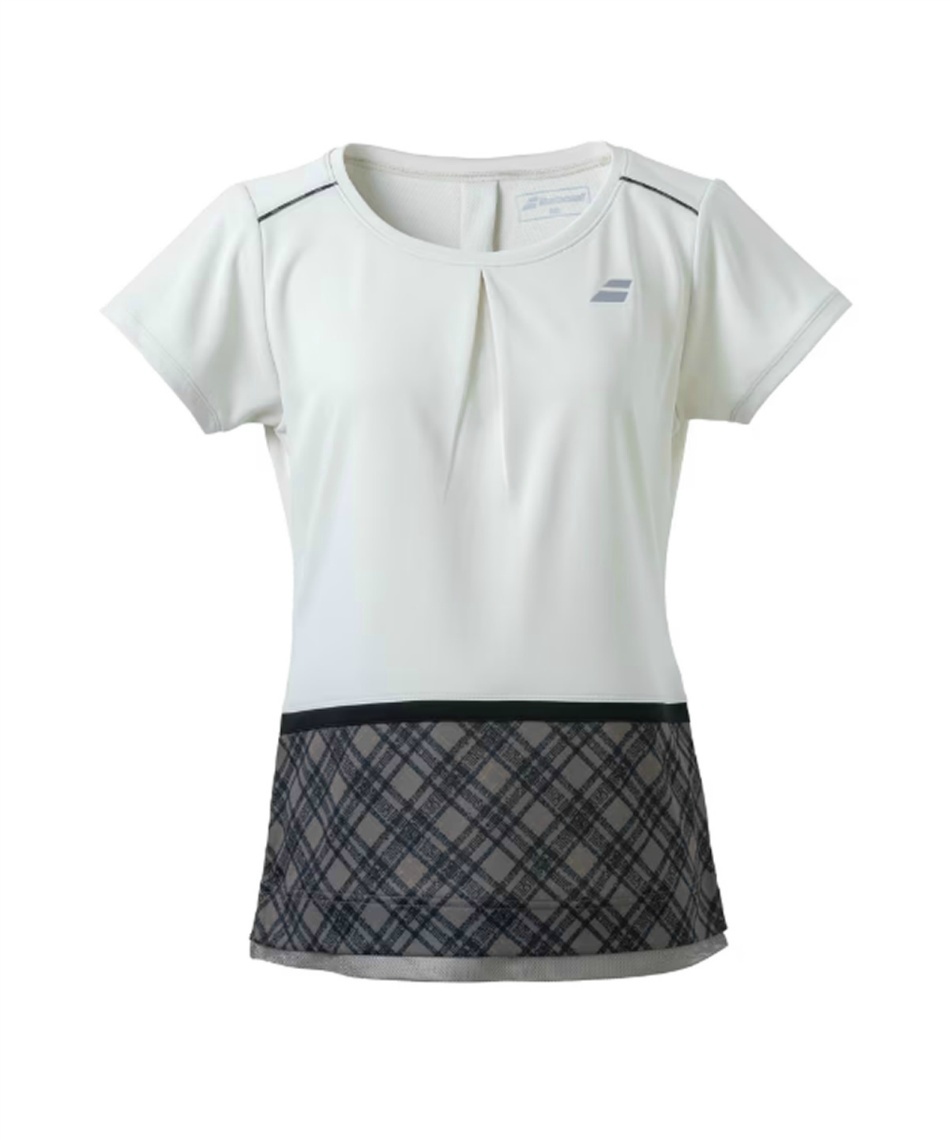 l|Cg50pt yzo{(Babolat) ejXEFA oh~gEFA Q[Vc PURE SHORT SLEEVE SHIRT BWG4378 yKiz fB[X BG M
