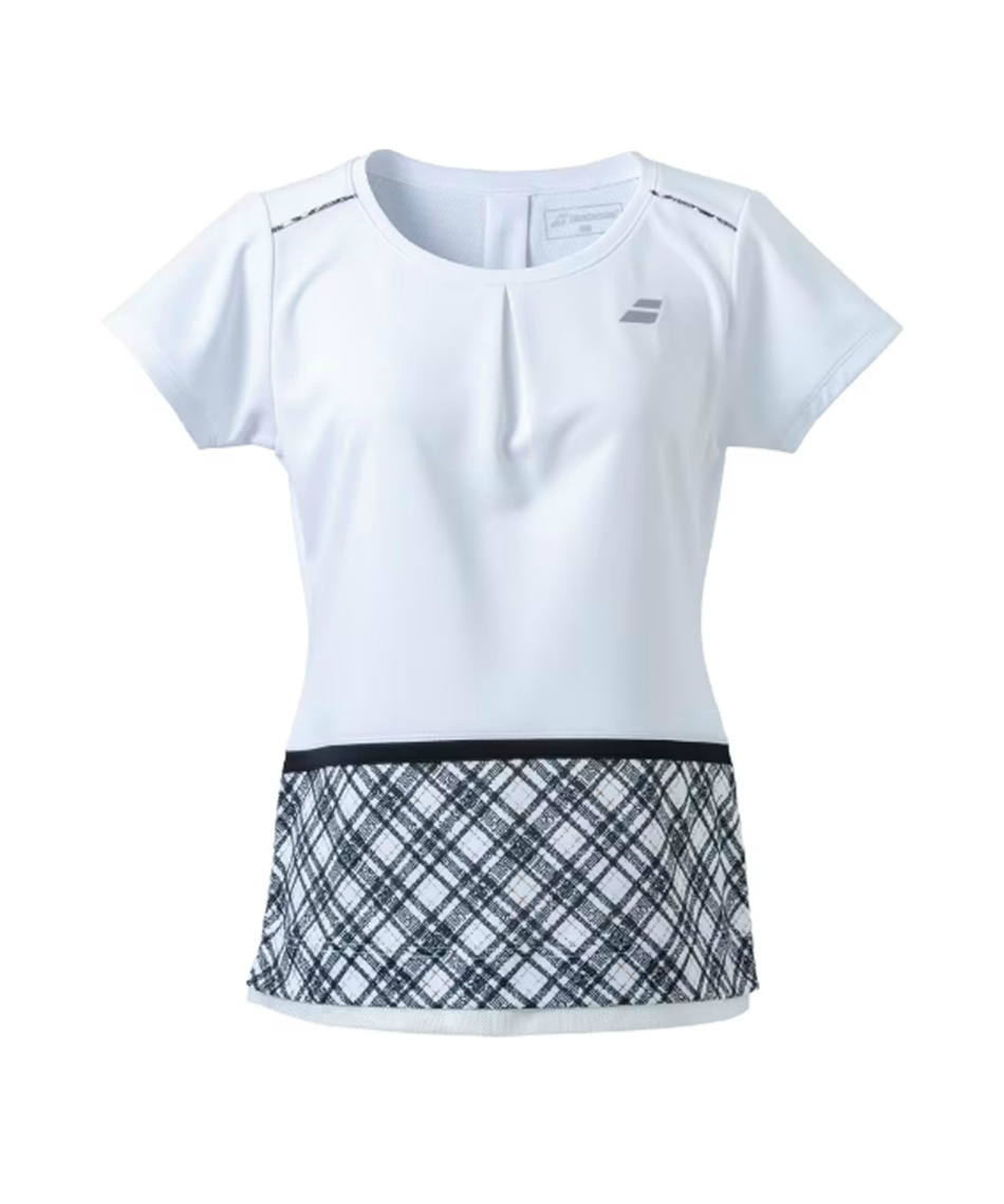 l|Cg50pt yzo{(Babolat) ejXEFA oh~gEFA Q[Vc PURE SHORT SLEEVE SHIRT BWG4378 yKiz fB[X WH M