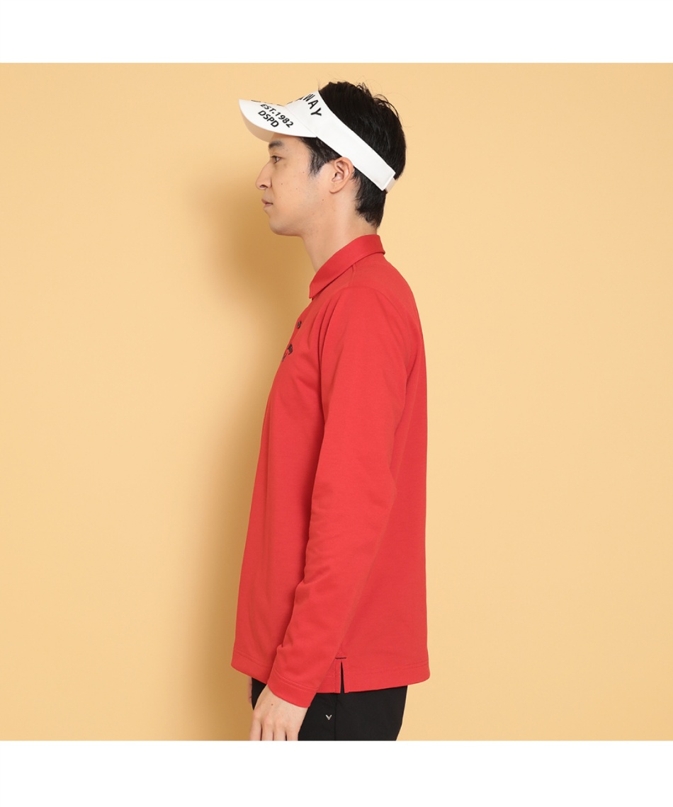 ゴルフウェア ポロシャツ 長袖 カノコ長袖シャツ C24233100 | スポーツ