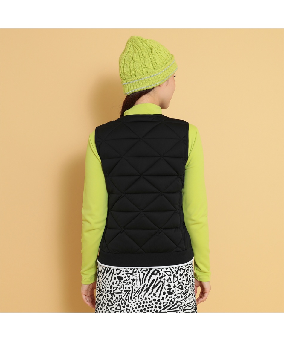 ゴルフウェア ベスト スターストレッチフルジップ中綿ベスト C24216202