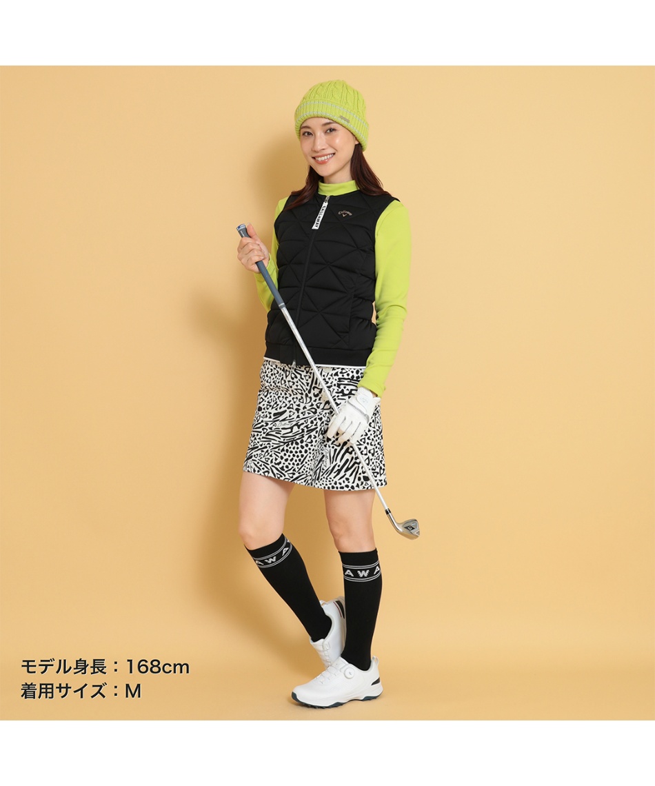 ゴルフウェア ベスト スターストレッチフルジップ中綿ベスト C24216202