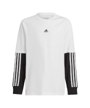 アディダス(adidas) Tシャツ 長袖 ストリートジャム 2-in-1 長袖