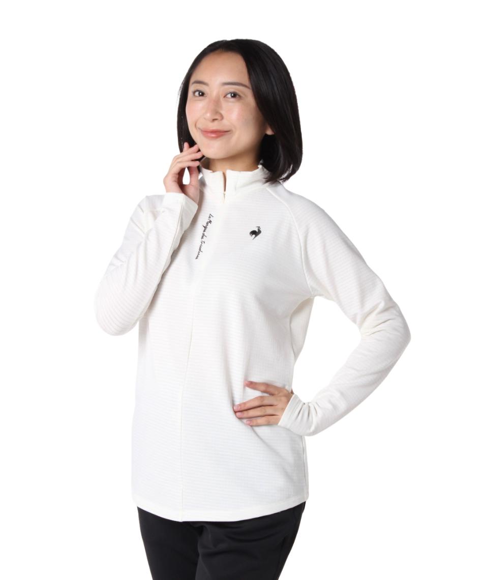 新品 3L ルコック　ゴルフ　ネイビー　長袖　モックネックシャツ 2枚セット サイズ：L LE COQ GOLF ルコックゴルフ QGWVJA41NT 2023年モデル