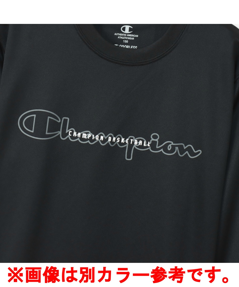 チャンピオン(Champion) バスケットボール 長袖シャツ ミニ ロング