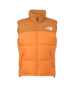 THE NORTH FACE ダウンベスト オレンジ/ブラック THE NORTH FACE ダウンベスト M オレンジ/ブラック オレンジ系