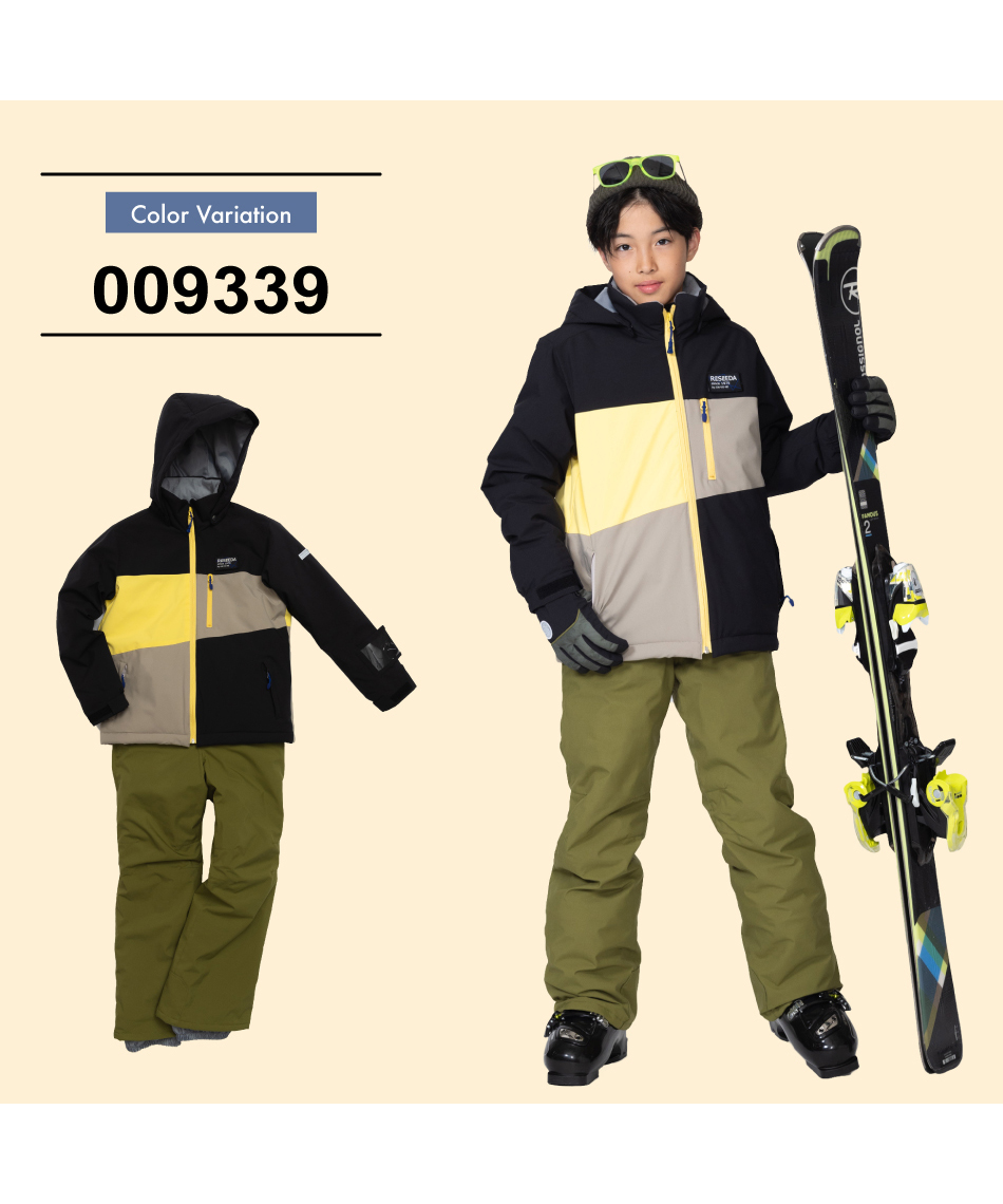 スキーウェア 上下セット ジュニアスーツ RES77001 【24-25 2025モデル