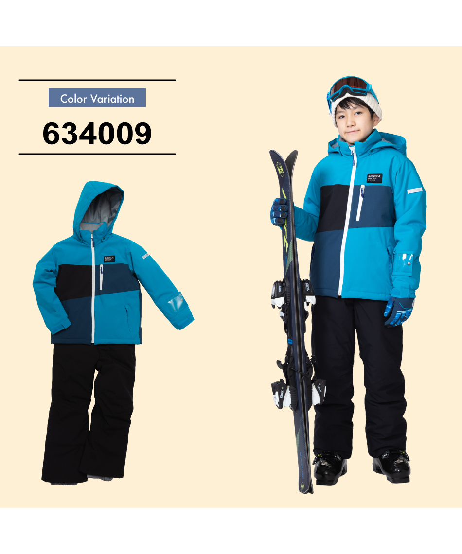 スキーウェア 上下セット ジュニアスーツ RES77001 【24-25 2025モデル