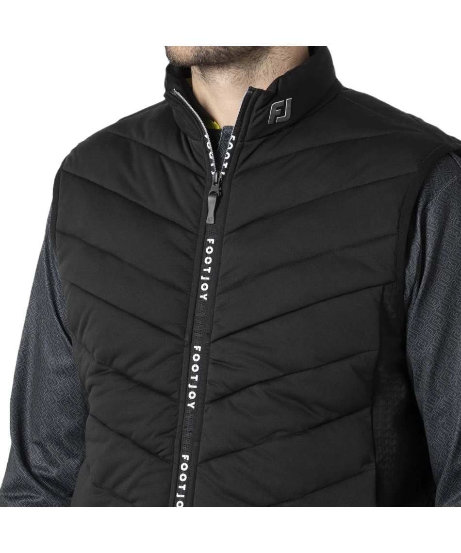 フットジョイ(FootJoy) ゴルフウェア アウターベスト 防風ニット