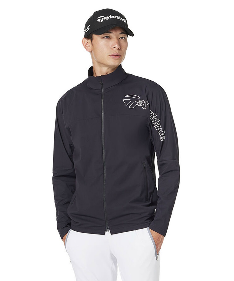 ゴルフウェア ブルゾン ダブルレイヤー ウィンド ジャケット UN319