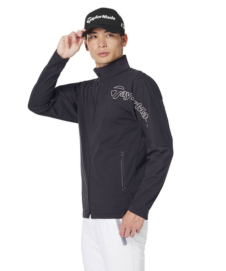ゴルフウェア ブルゾン ダブルレイヤー ウィンド ジャケット UN319