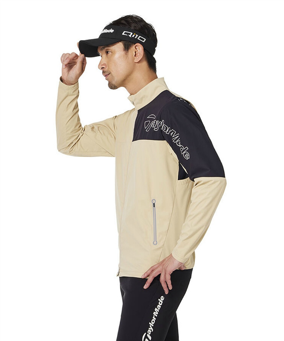 ゴルフウェア ブルゾン ダブルレイヤー ウィンド ジャケット UN319