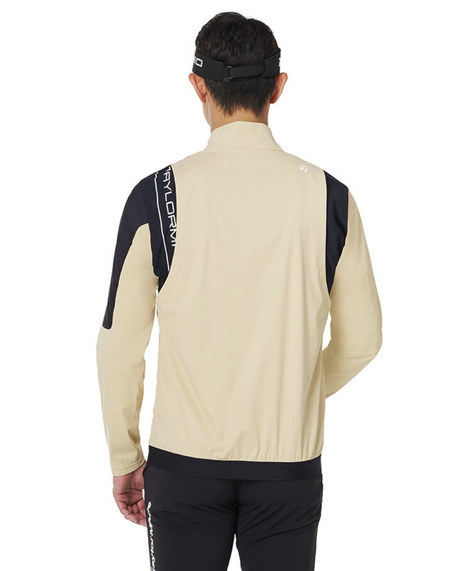 美品TaylorMade ダブルレイヤーウィンド　ジャケット　UN319 ゴルフウェア ブルゾン ダブルレイヤー ウィンド ジャケット UN319