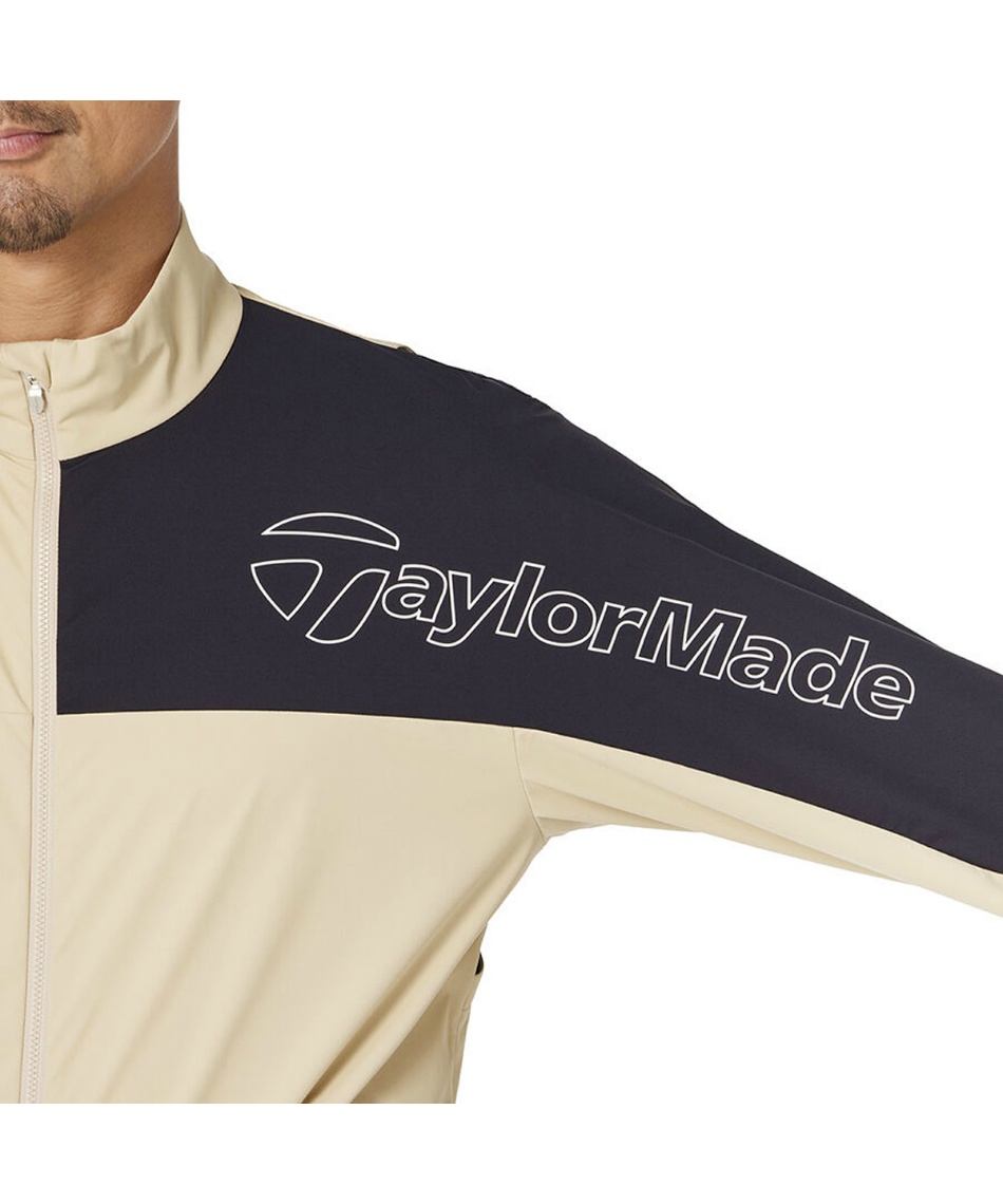 美品TaylorMade ダブルレイヤーウィンド　ジャケット　UN319 ゴルフウェア ブルゾン ダブルレイヤー ウィンド ジャケット UN319