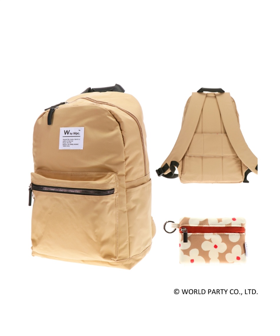 バックパック 1Pリュック ポーチ付き Wpc31027 【ご自宅配送限定