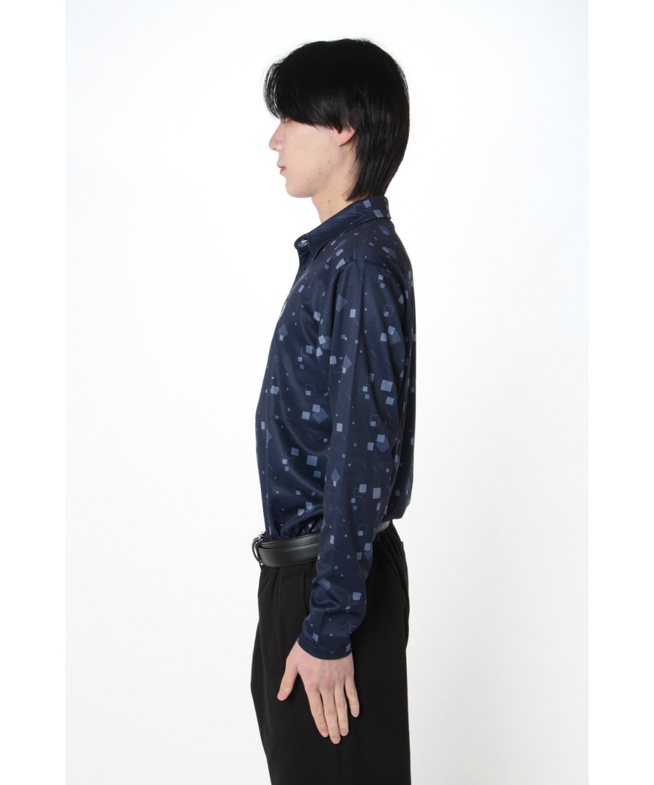 YONEX ネイビー 幾何学模様 ジャージセット ヨネックスジャージの