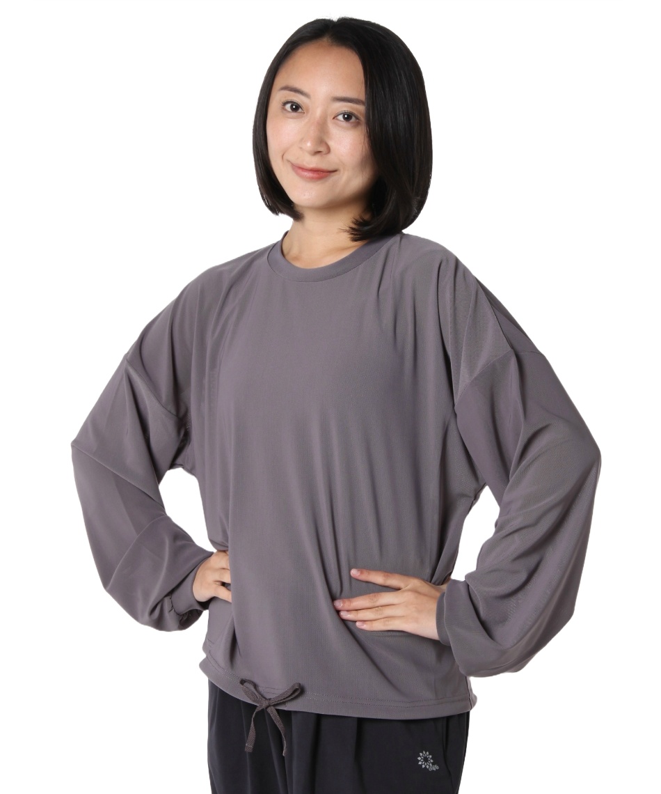 Tシャツ 長袖 メッシュ長袖機能Tシャツ AL451102C62 | スポーツ用品