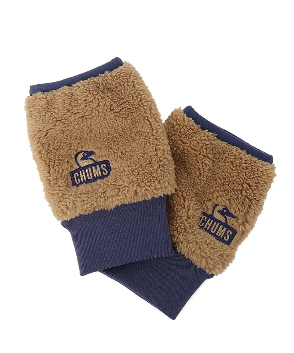 △ チャムス(CHUMS) 防寒手袋 ボンディングフリースカフゲイター 手袋