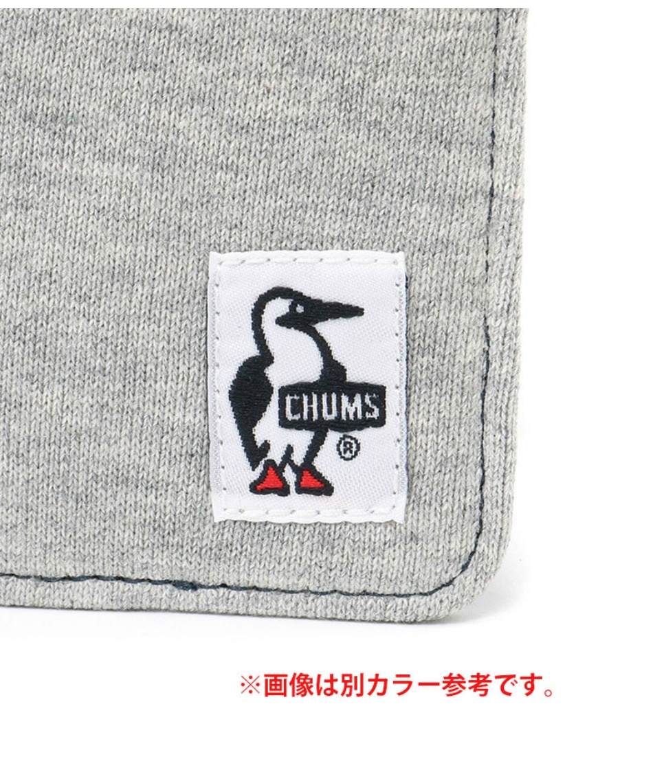 チャムス(CHUMS) パスケース トリコロールパスケーススウェット