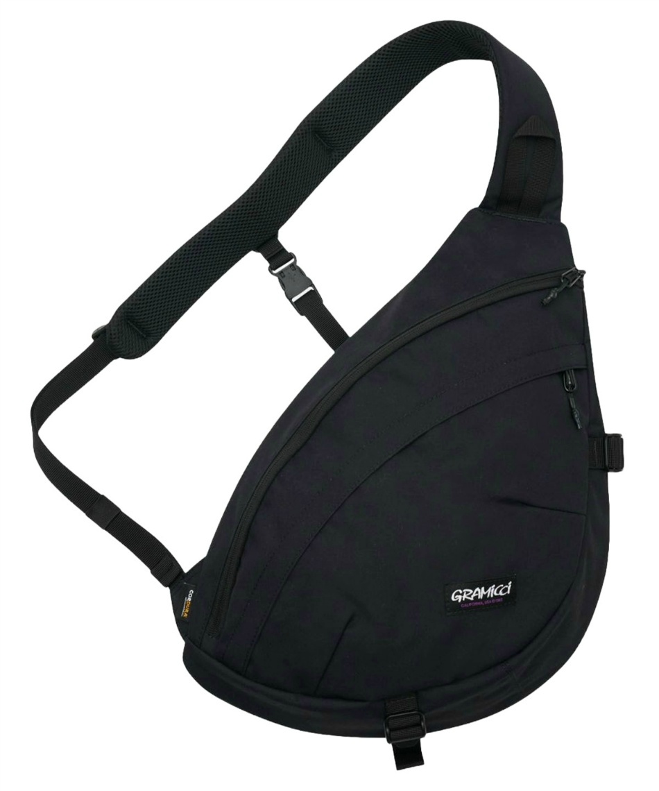 GRAMICCI グラミチ ボディバッグ ブラック CORDURA グラミチ(Gramicci) ボディバッグ コーデュラスリングバッグ