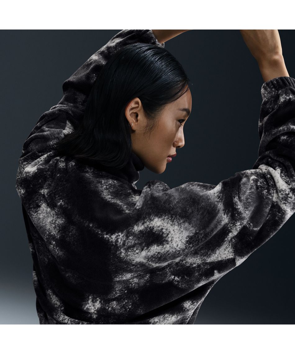 スウェット F ONEポーラーフリース総柄HZトップ FZ6970-010 | スポーツ