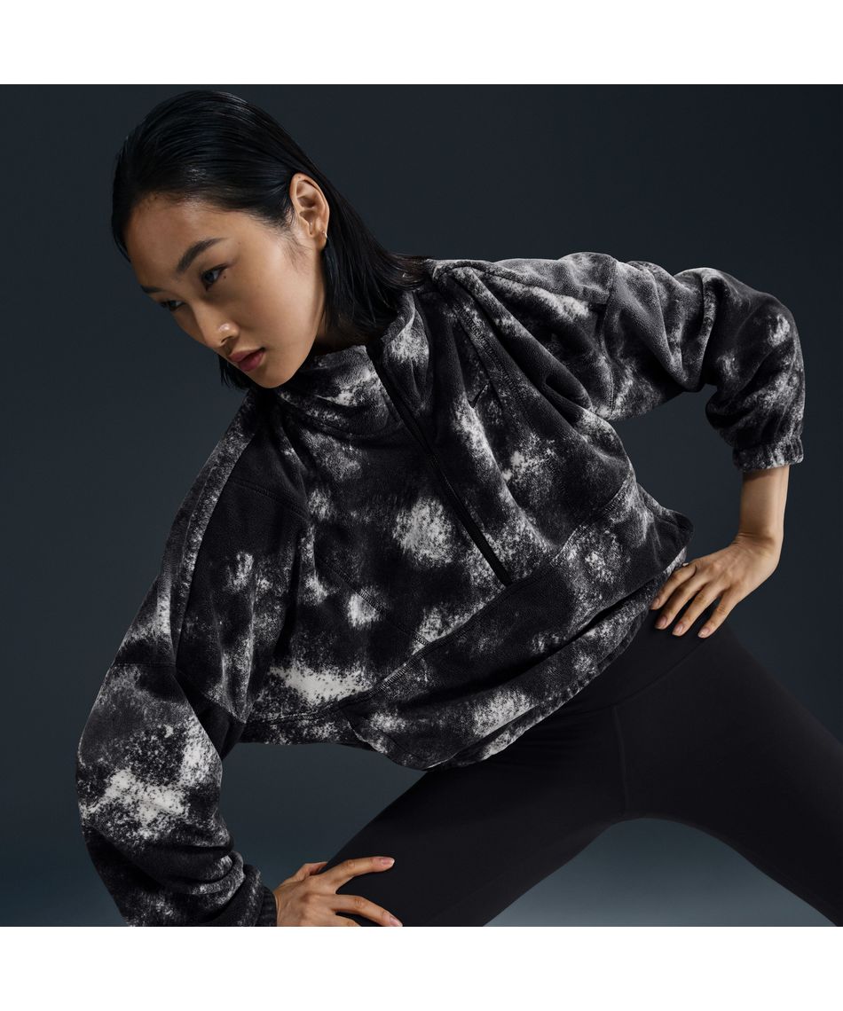 スウェット F ONEポーラーフリース総柄HZトップ FZ6970-010 | スポーツ