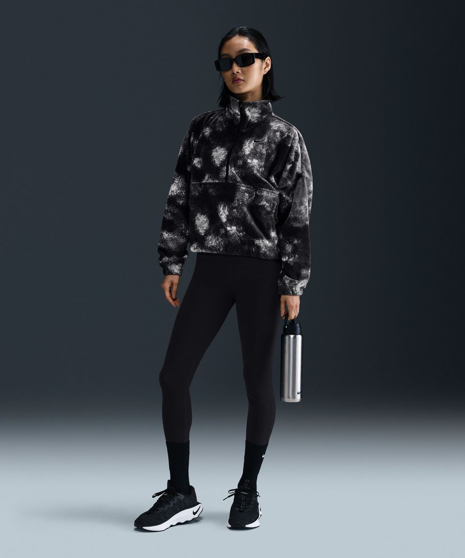 スウェット F ONEポーラーフリース総柄HZトップ FZ6970-010 | スポーツ