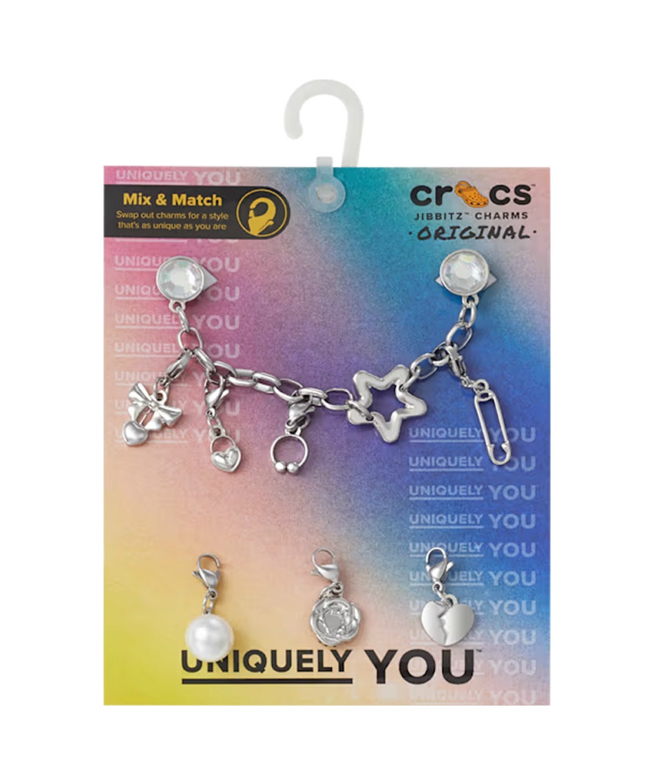 クロックス(crocs) 小物 リムーバブル パンク シルバー チャーム