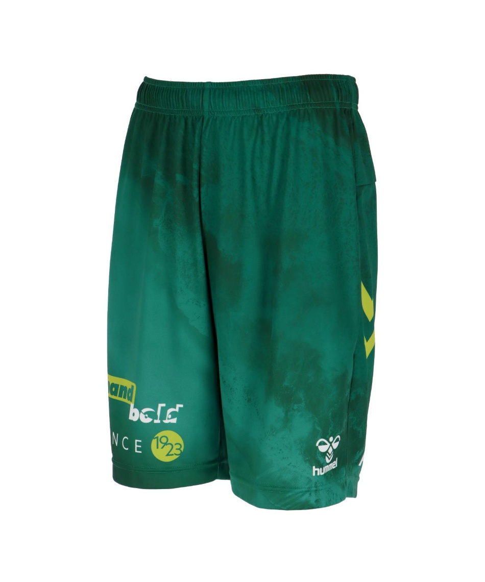 ハンドボールパンツ グリーン JT ヒュンメル(hummel) ハンドボールウェア ショートパンツ ハンドボール