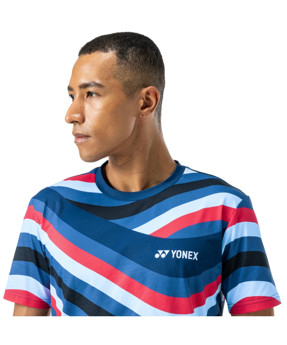 YONEXバドミントンセット（赤ショートパンツ×2・青Tシャツ・黒Tシャツ） ヨネックス(YONEX) テニスウェア バドミントンウェア Tシャツ 半袖