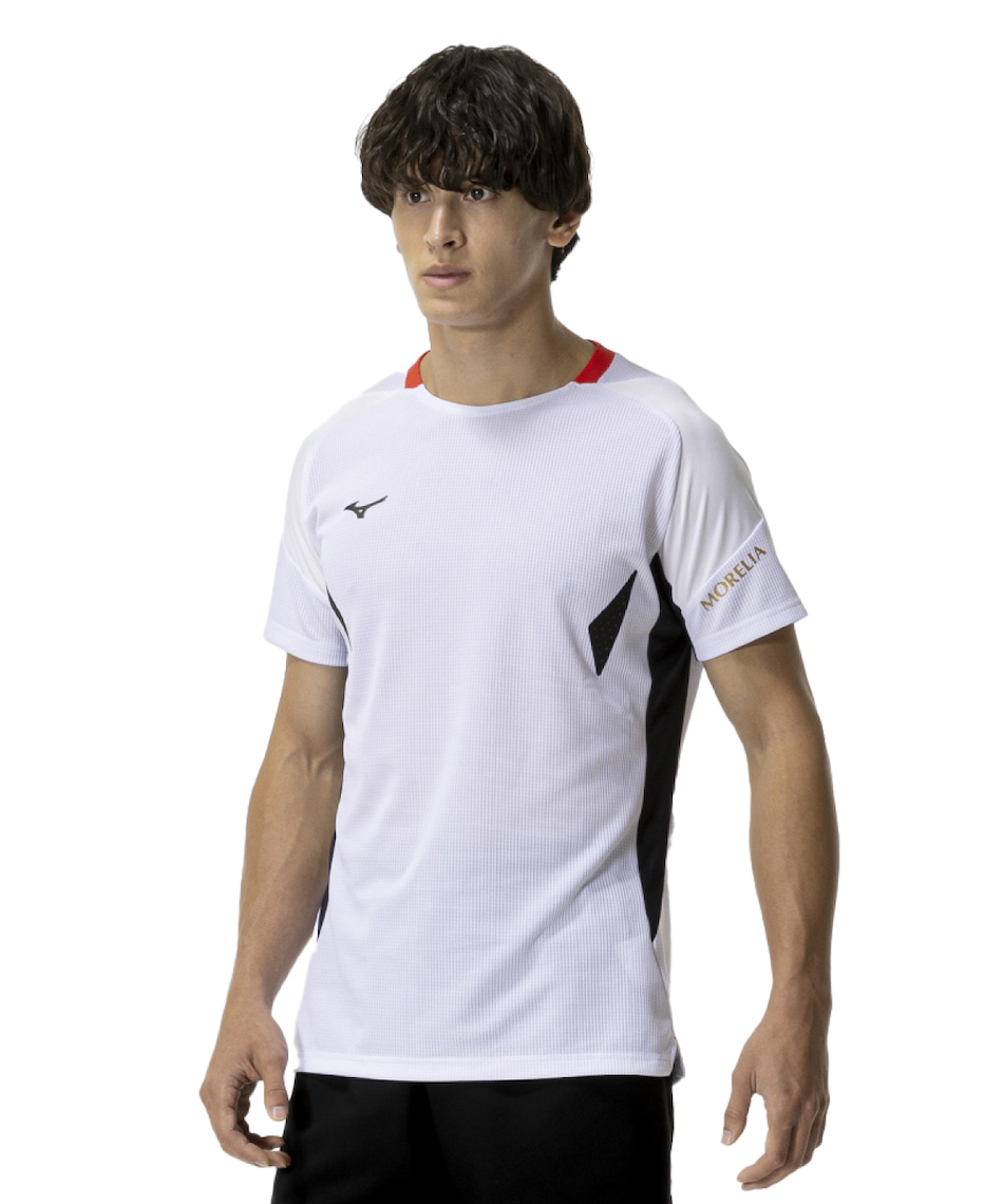 ミズノ(MIZUNO) サッカーウェア プラクティスシャツ 半袖 ON モレリア