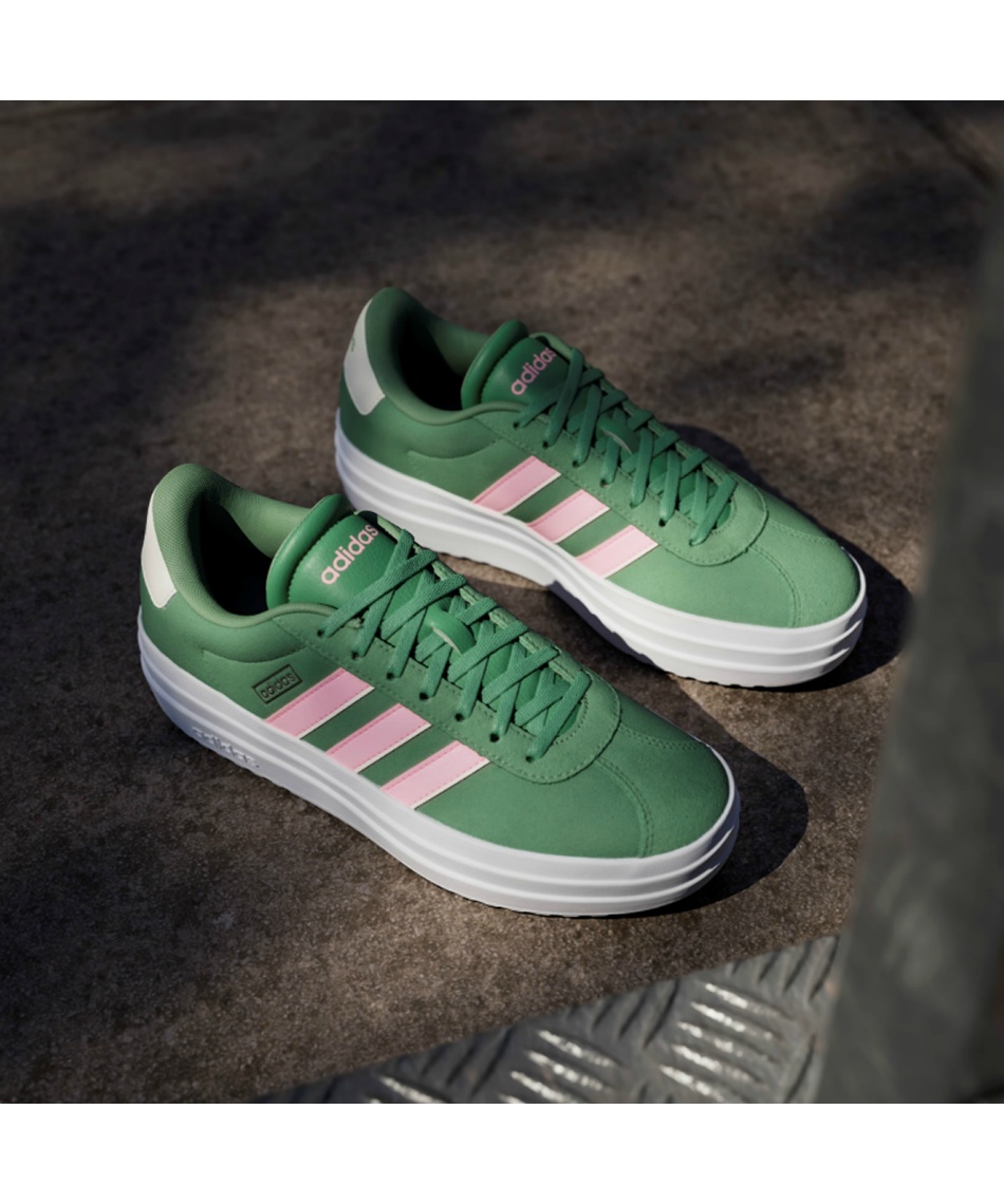 【adidas×farm】VLコート ボールド プラットフォームスニーカー レディース 【ADIDAS】 アディダス VL COURT BOLD VLコート