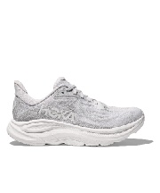 HOKAランニングシューズ クリフトン 10　白 ワイド 23㎝　箱付き ホカ (HOKA) ランニングシューズ クリフトン 10 ワイド CLIFTON 10 WD