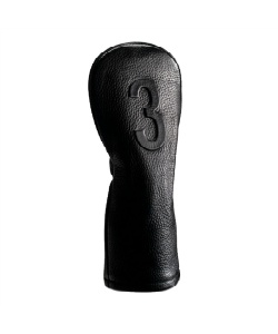 �l���|�C���g120pt �y���������z�x�[��(VESSEL) �w�b�h�J�o�[ �t�F�A�E�F�C�E�b�h�p LUX HEADCOVER EMBOSSED HC1123FW BLACK 5W