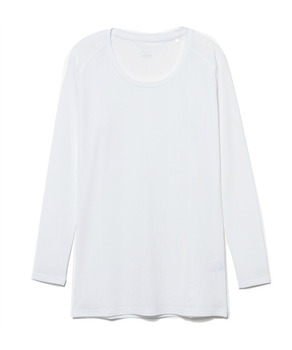 アンドライフ(&life) アンダーウェア 長袖 クルーネック 長袖アンダー