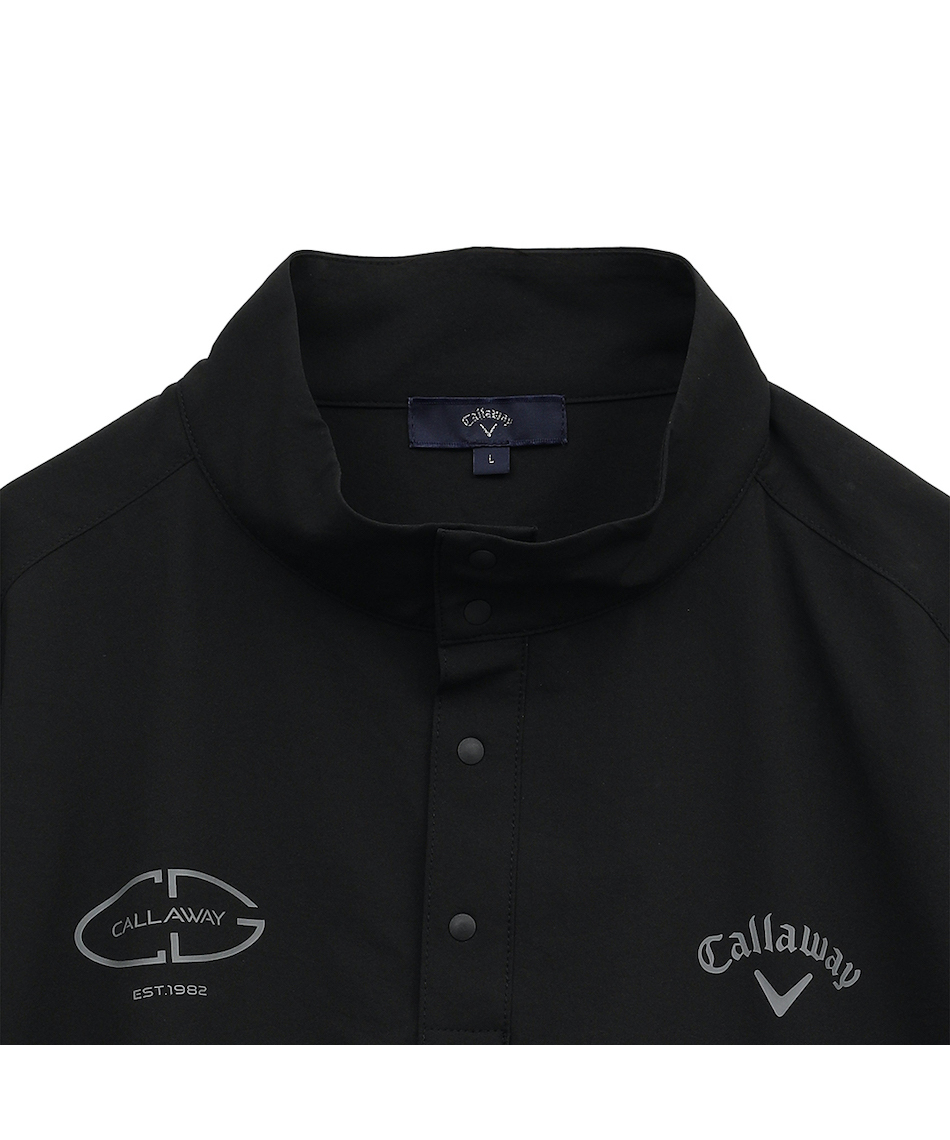 Callaway 半袖ジャケット Mens Heather Blocked Half Zip Golf Pullover | Callaway Apparel