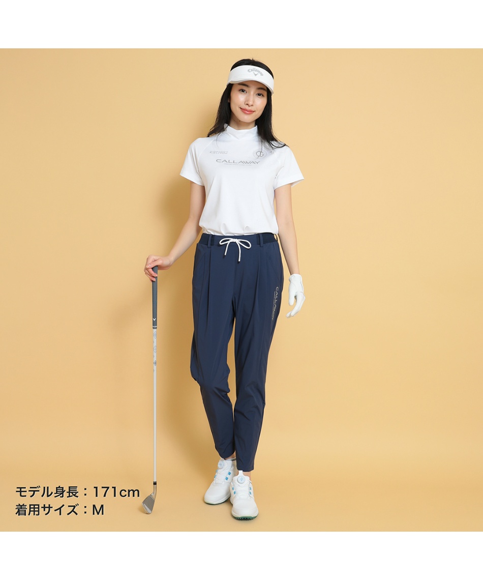 ゴルフウェア ロングパンツ 8WAYストレッチジョガーパンツ