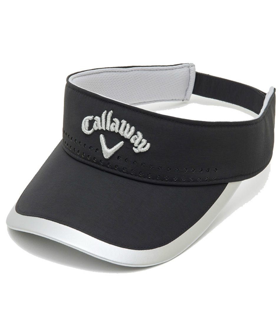 キャロウェイ(Callaway) ゴルフ サンバイザー タフタパンチング