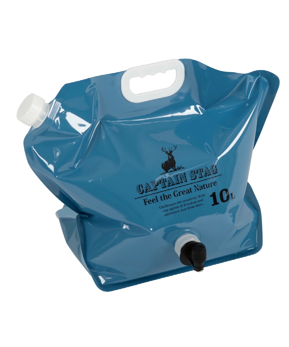 キャプテンスタッグ(CAPTAIN STAG) ジャグ トップキャッチ ツインコックウォータージャグ10L M-5029 容量1