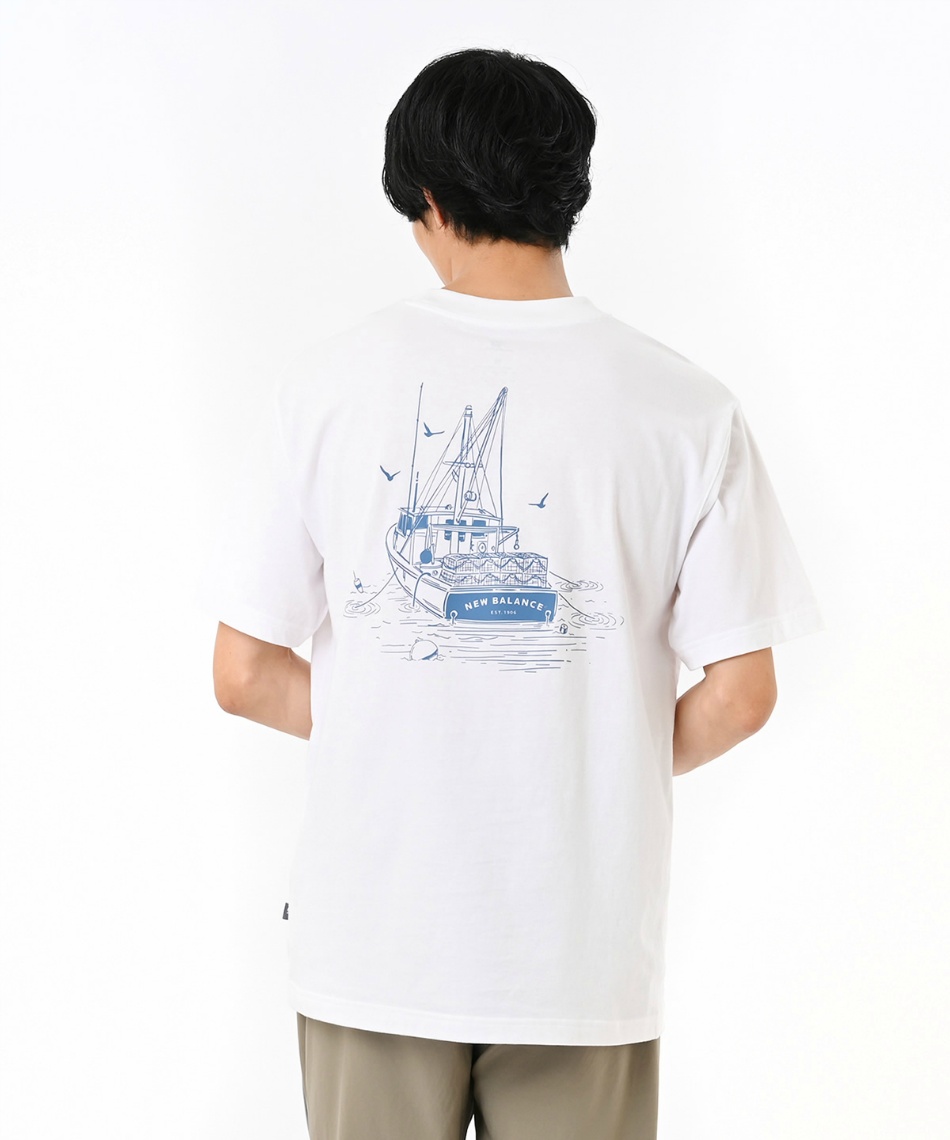 セルティック　ニューバランス　シャツ △ ニューバランス(new balance) Tシャツ 半袖 Lobster Boat Tシャツ