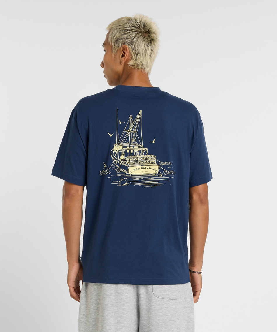 ニューバランス(new balance) Tシャツ 半袖 Lobster Boat Tシャツ