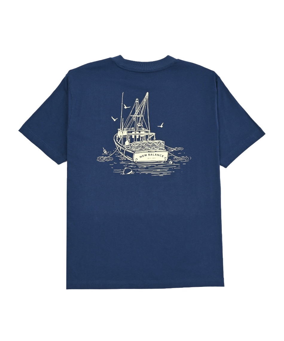 △ ニューバランス(new balance) Tシャツ 半袖 Lobster Boat Tシャツ