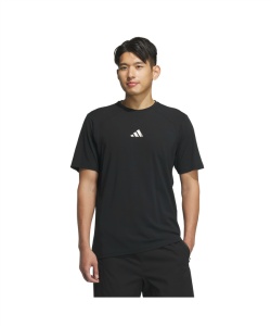 獲得ポイント65pt 【クーポン対象外】 アディダス(adidas) Tシャツ 半袖 PRE SP 接触冷感Tシャツ KQD70-JM2013 メンズ BK L