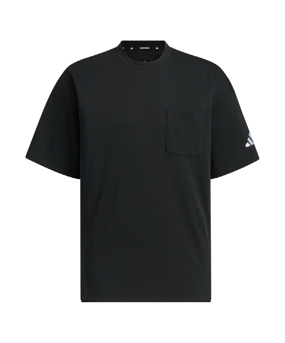 美品　定価2万ほど　最新モデル　BRIEFING ブラック 半袖Tシャツ M Tシャツ 半袖 ルーズフィット ヘビーシングルジャージー 半袖