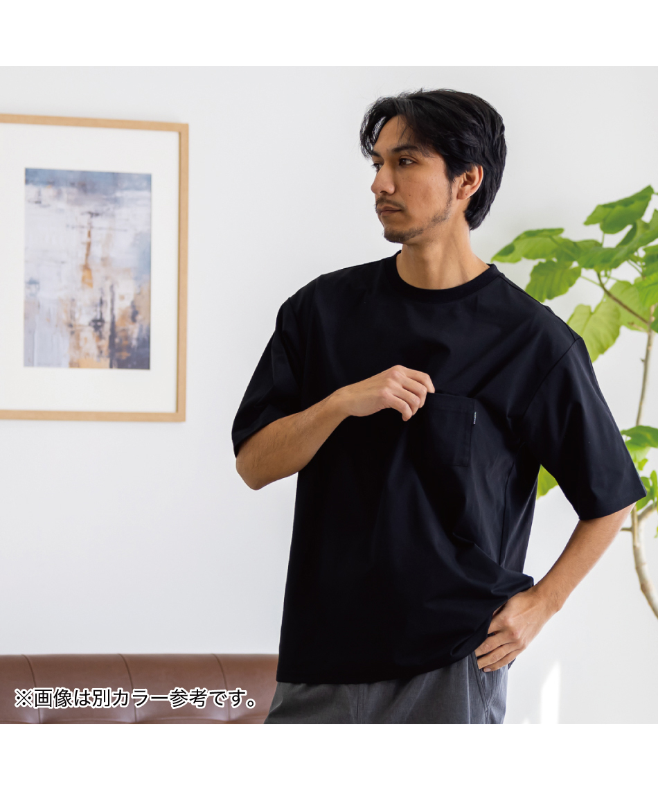 Tシャツ 半袖 ショートスリーブエアリーポケットティー NT12447-HB