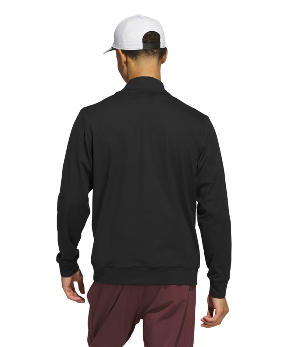 【着用1回】adidas ゴルフウェア セットアップ ブラック・グレー 2XL アディダスゴルフ ダンボールニット長袖フーディー MKS39
