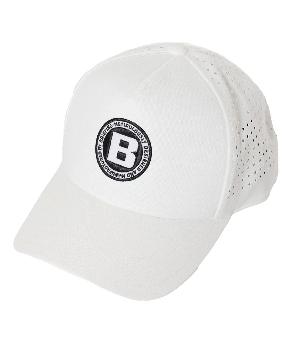 【新品】BRIEFING ブリーフィング ゴルフ キャップ ホワイト ガンメタ BRIEFING（ブリーフィング）の「【ブリーフィングゴルフ】MENS